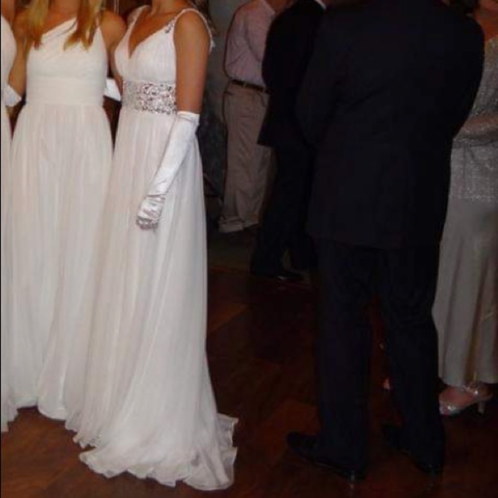 White Formal Dress